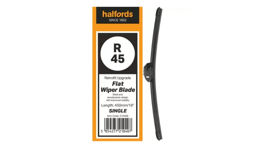 Halfords R45 Wiper Blade-Flat Upgrade | thewebbhunting 