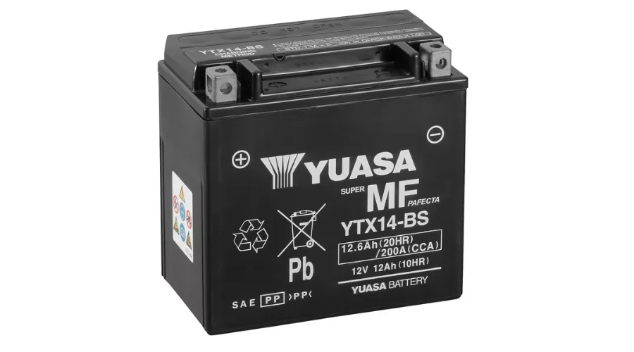Yuasa YTX 14-B S Maintenance Free Motorcycle Battery | thewebhunting 