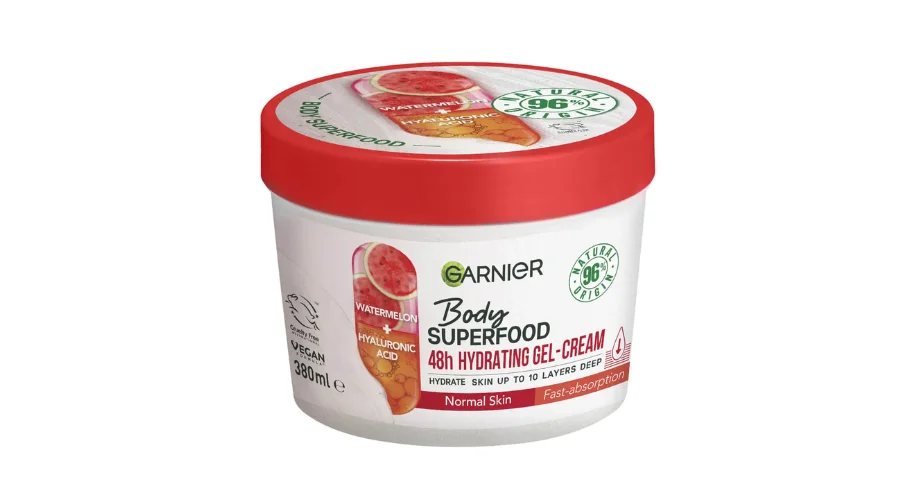 Garnier Body Superfood, Hydrating Gel-Cream, Watermelon and Hyaluronic Acid 