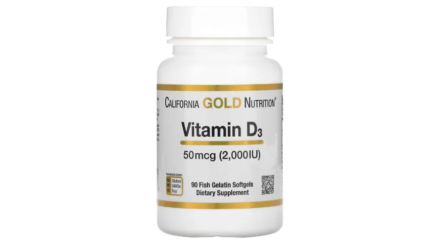 California Gold Nutrition, Vitamin D3 