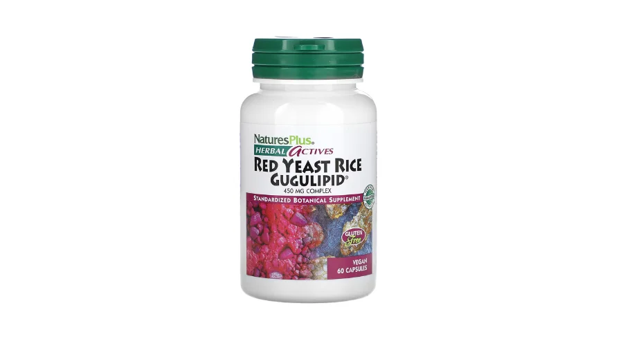 NaturesPlus, Herbal Actives, Red Yeast Rice