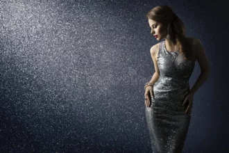 sequin dress