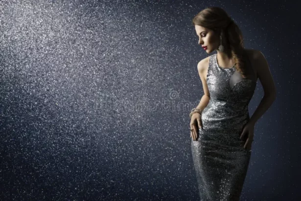 sequin dress