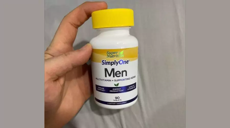 . Super Nutrition, SimplyOne, Men's Multivitamin + Supporting Herbs, 90 Tablets