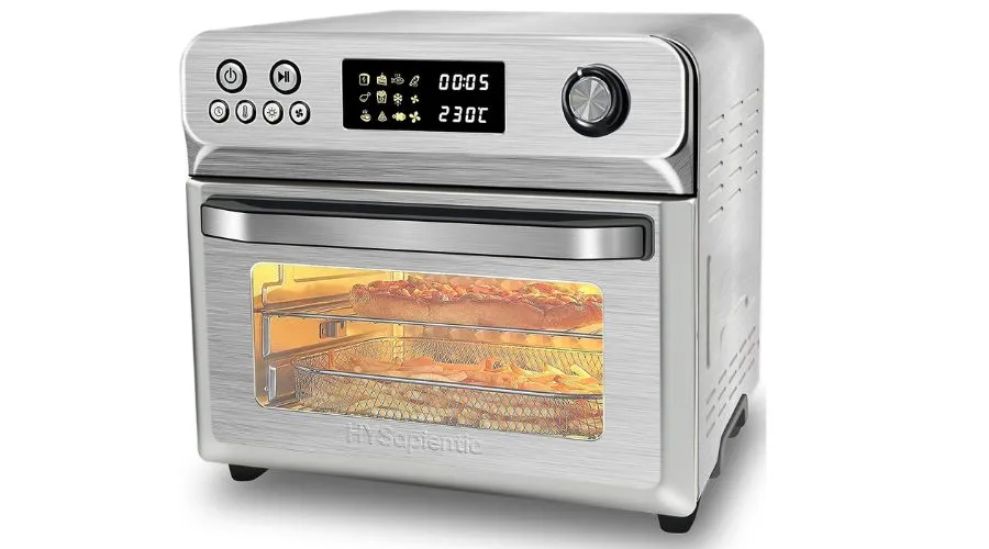HYSapientia 24L Air Fryer Oven With Rotisserie Large XXL Digital Knob