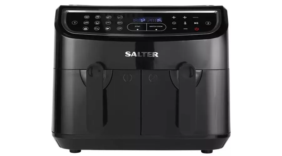 SALTER CUR4692BLK Dual Cook Pro Air Fryer