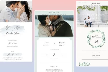 Wedding Website Designs