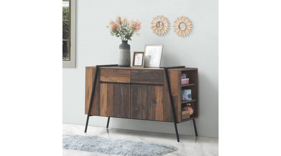 Abbey Sideboard With Two Doors And Two Drawers