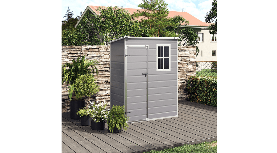 Plastic Roofed Garden Storage Shed 
