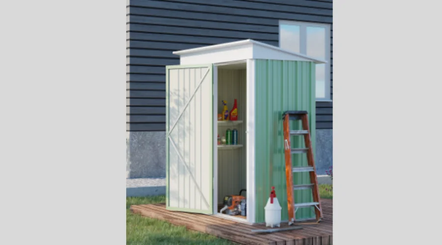 Small Green Garden Shed 