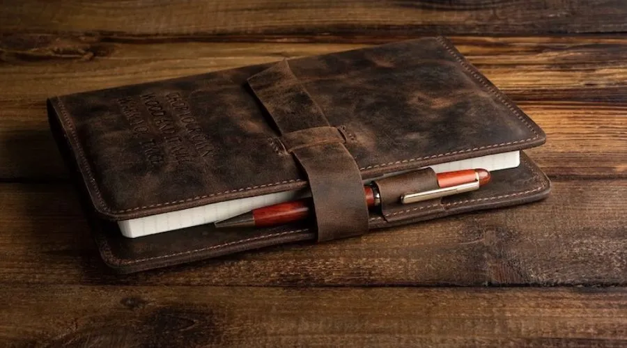 Leather Journal Cover, Composition Notebook Cover, Moleskine Leather Cover