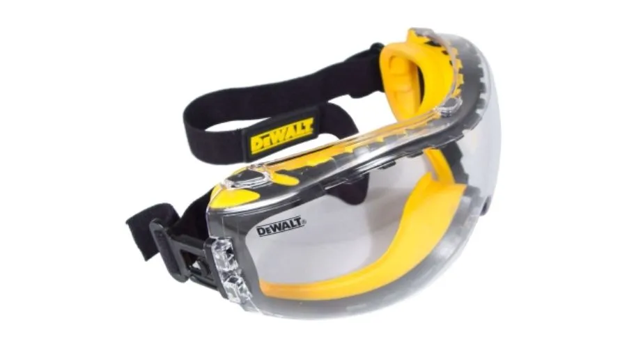 DeWalt Concealer Safety Goggles with ANTI-FOG Lens