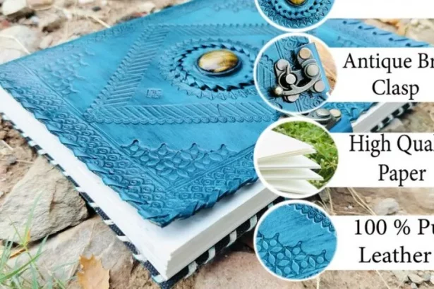 Artisanal Hand-Stitched Leather Journal Covers