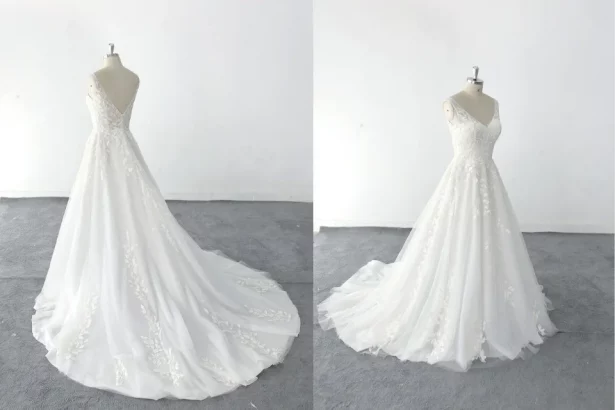 Floral Lace Wedding Dresses