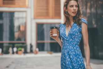 blue dresses for women