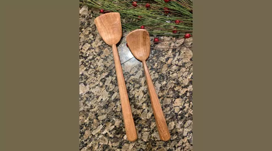 Hand-Carved Wooden Spoon - Set TheWoodchuckerShop