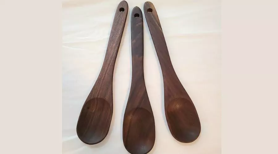 Handmade Wooden Black Walnut Spoons 