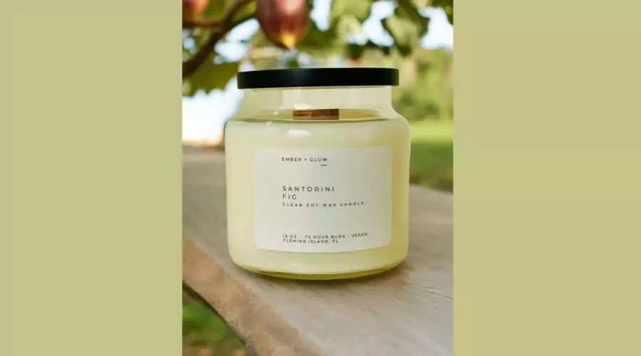 Luxury Wood Wick Soy Wax Candles