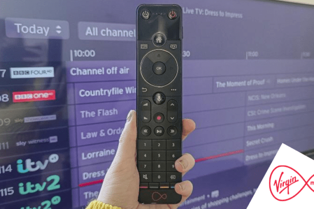 virgin tv remote control issues