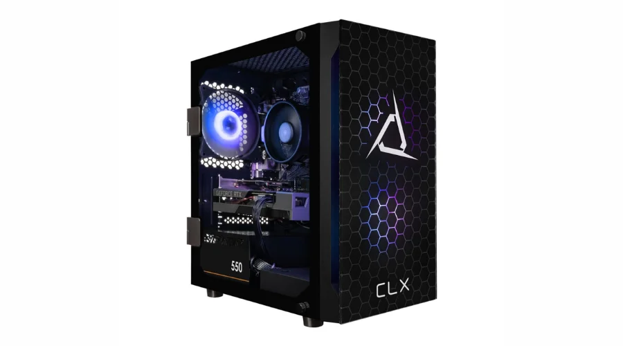Clx Set Rtx 3050 Ryzen 16 Gb Cyberpower C Series Gaming Desktop